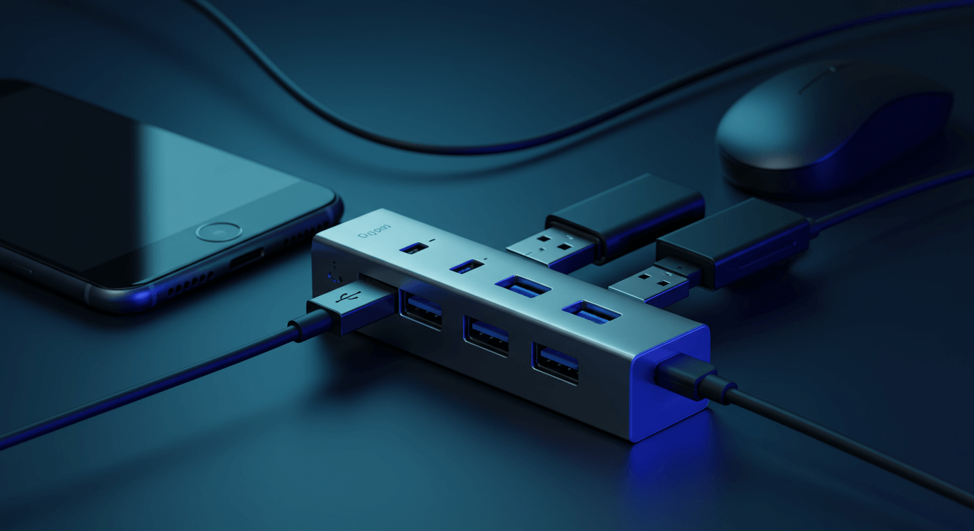 筆電USB孔不足？2025最強擴充攻略：3大品牌集線器選購與使用指南 - 筆電誌
