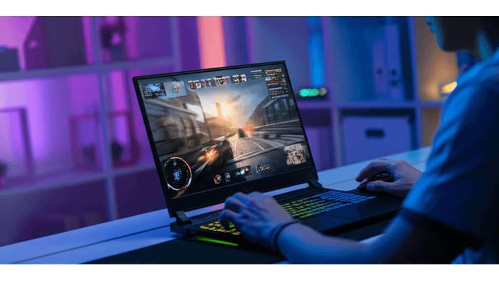 AORUS_15_沉浸式體驗_165Hz高更新率螢幕_1_7mm鍵程與AI降噪80_音效