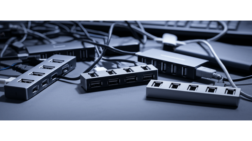 USB集線器選購3大關鍵_孔數_傳輸速度與供電穩定性_讓你不再後悔