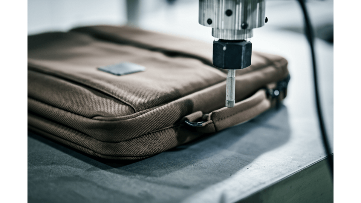 筆電包材質與防水_Cordura_1000D耐磨5萬次循環_IPX6級防水防暴雨